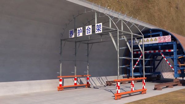 广水市隧道施工动画制作公司 - 隧道施工工艺和施工方法 - 隧道施工汇报动画视频 - bim 工程施工动画